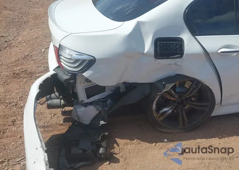 2016 BMW M5 from USA, damaged, VIN WBSFV9C50GD595631